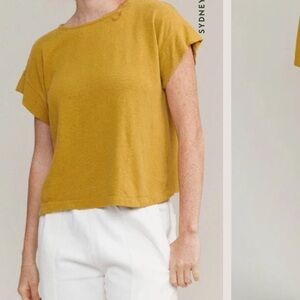 Jungmaven Taos Top Citrine Yellow Women's XL in great condition